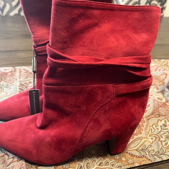 NAPOLEONI Beautiful New red boots - Picture 2 of 8